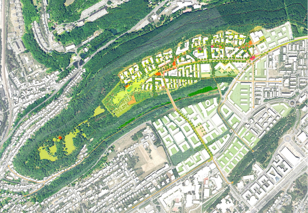 Kuebebierg: Redefining Urban Development in Luxembourg’s business district Kirchberg