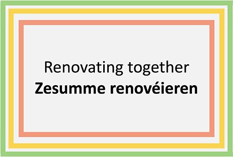 Zesumme Renovéieren: Transforming Homes in Differdange for a Sustainable Future